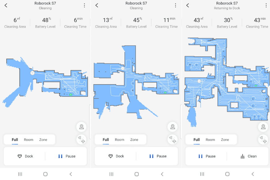 Процесс создания карты можно отслеживать в режиме реального времени в приложении.